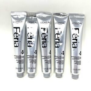 L'Oreal Feria Power Shimmer Conditioner 1.7fl Oz Each Lot of 5